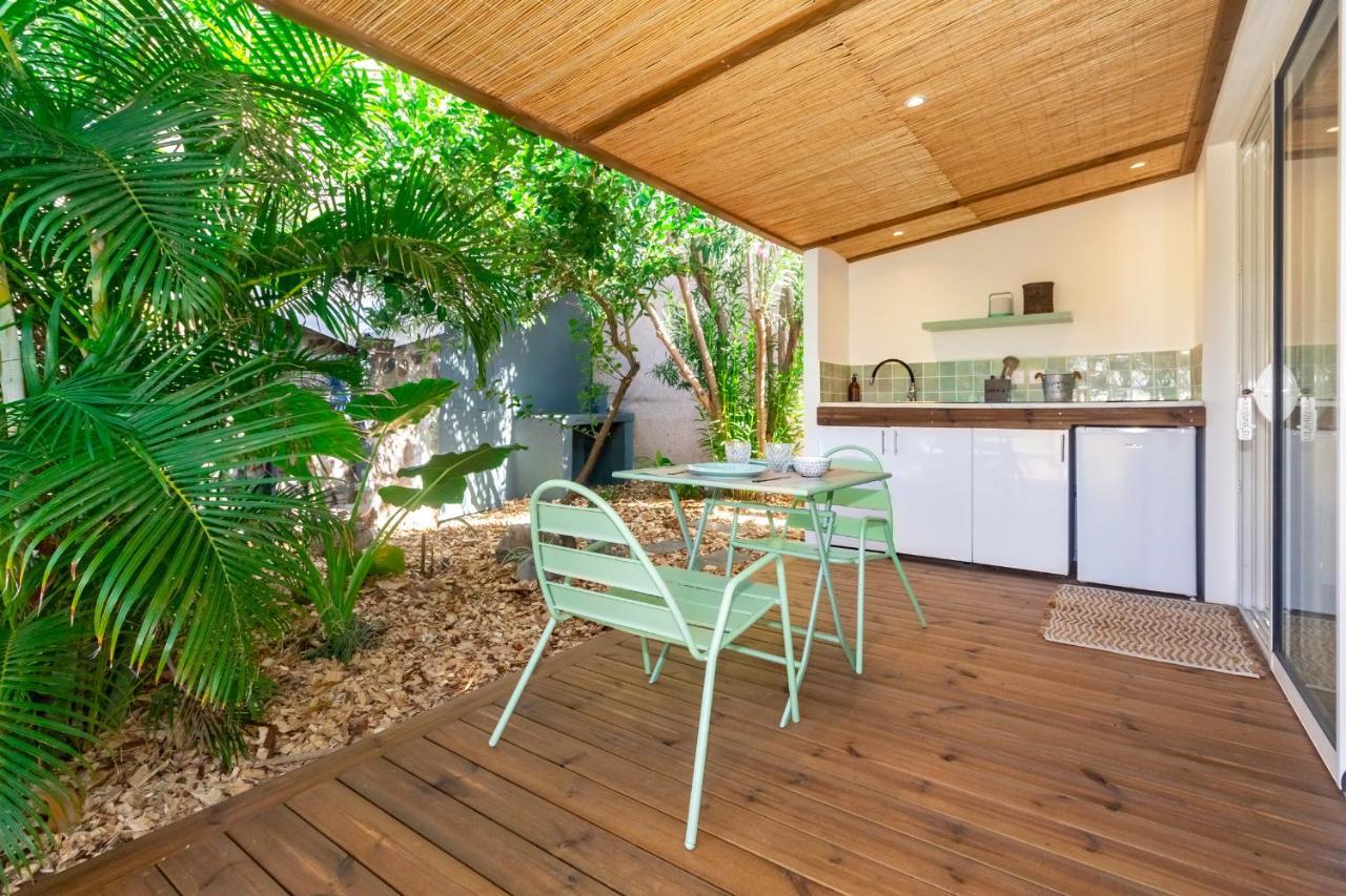 Idylle - Charmant Bungalow A 2 Pas Du Lagon La Saline Le Bains Kültér fotó